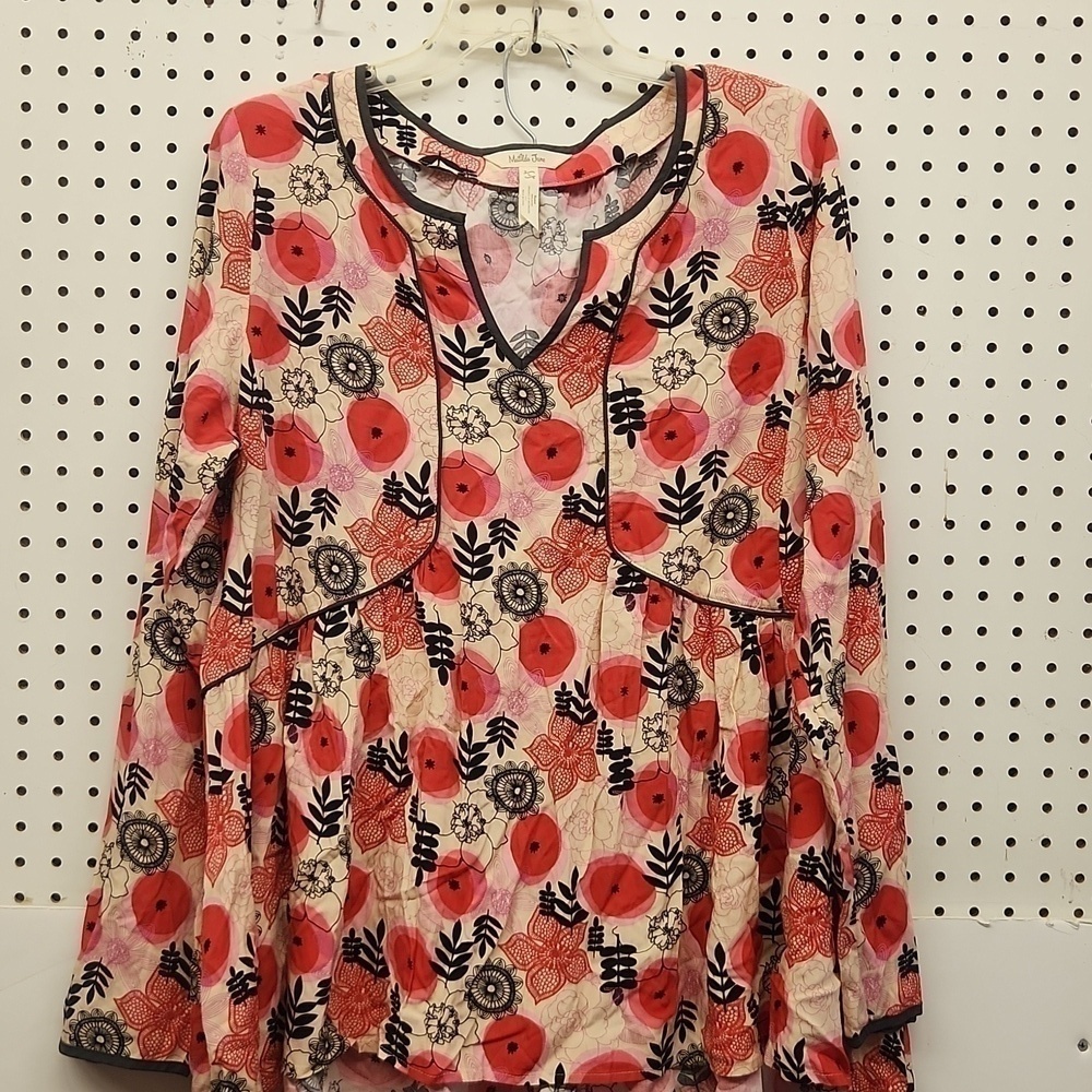 Matilda Jane baby doll top EUC women's size large